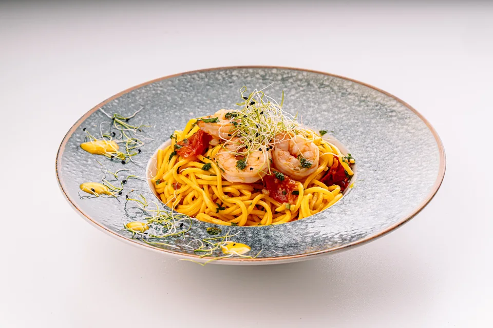 Spaghete AOP Creveti
