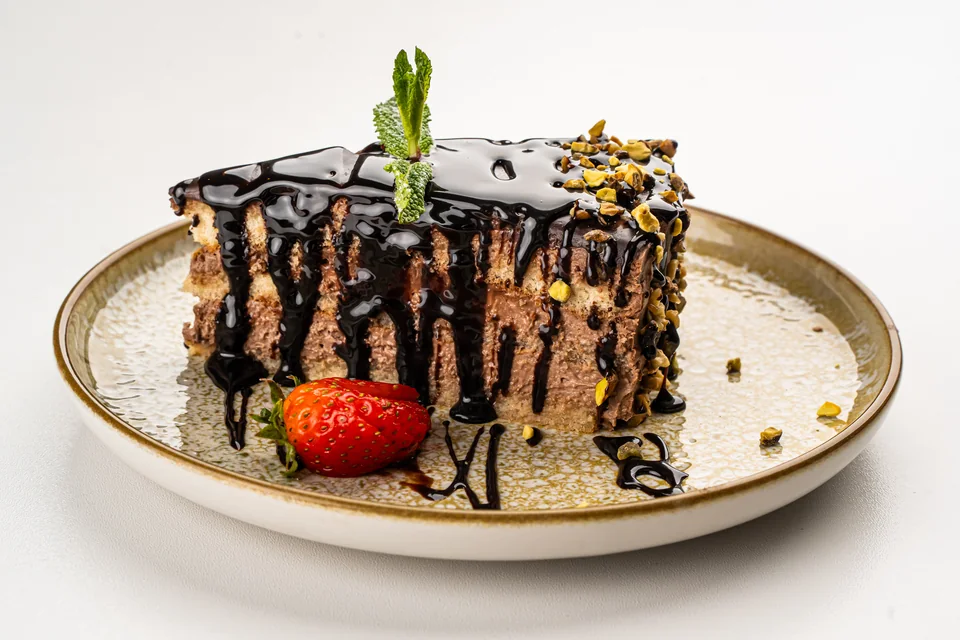 Tort de Ciocolata cu Fistic